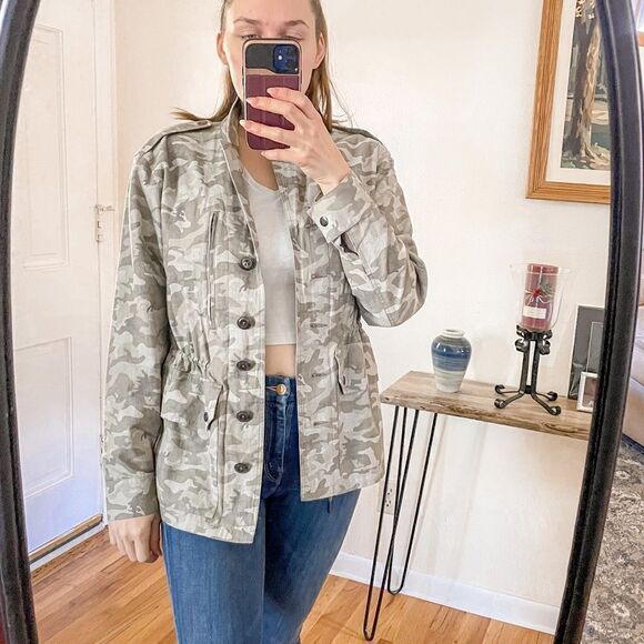 ATM Camouflage Utility Field Jacket Green - Picture 2 of 11